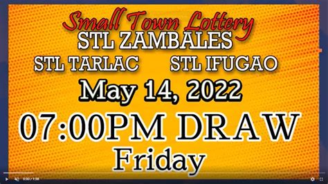 stl tarlac today|STL Tarlac, STL Zambales & STL Ifugao 7PM, LIVE DRAW May .